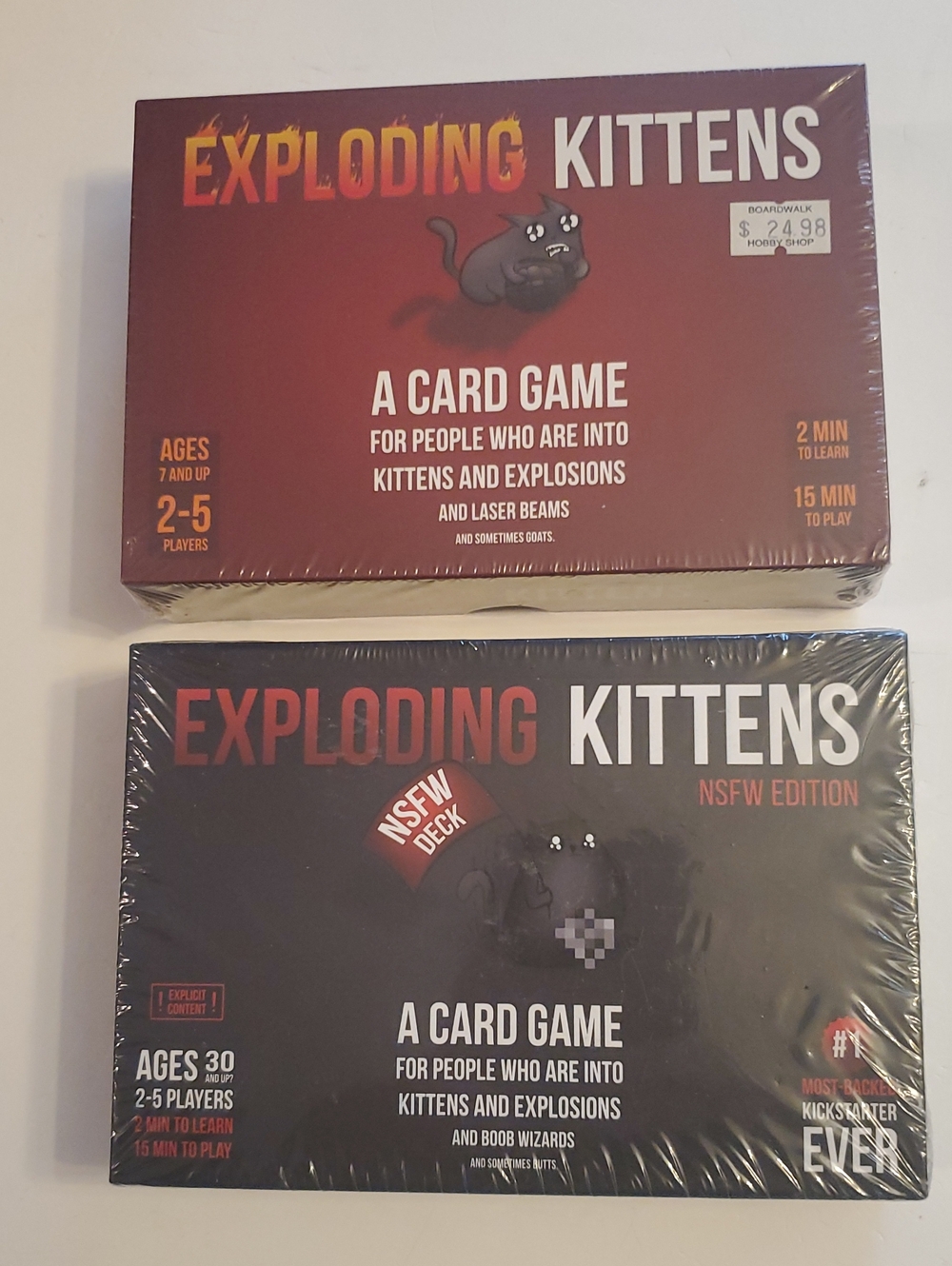 Card Game - Red & Black Editions